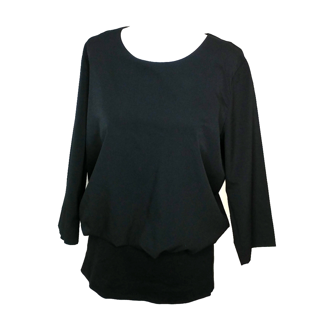 Cabi Indulgence Black Blouse Size S